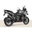 BMW GS 1250 výfuk - Dr. Jekill & Mr. Hyde - Black/carbon gloss